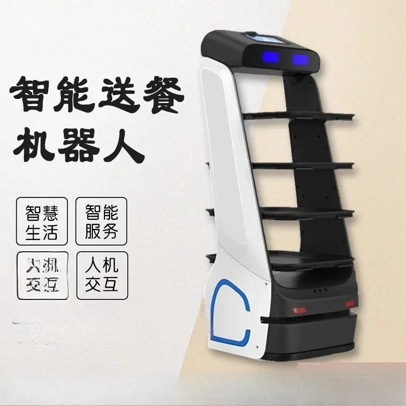 T5 intelligent AI robot food delivery food serving hot pot catering hotel restaurant food delivery rental