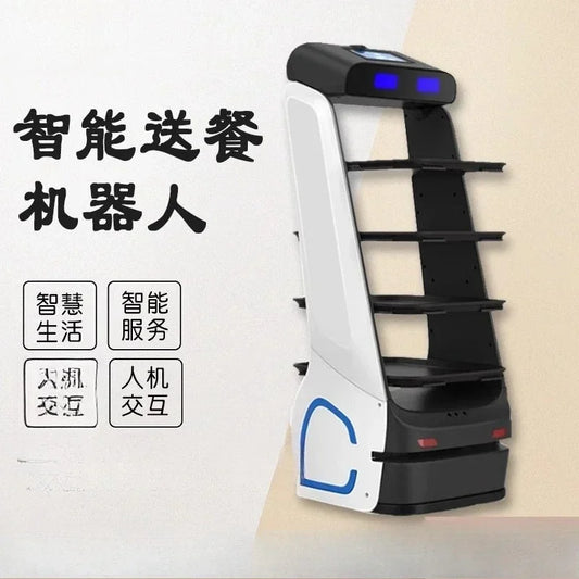 T5 intelligent AI robot food delivery food serving hot pot catering hotel restaurant food delivery rental
